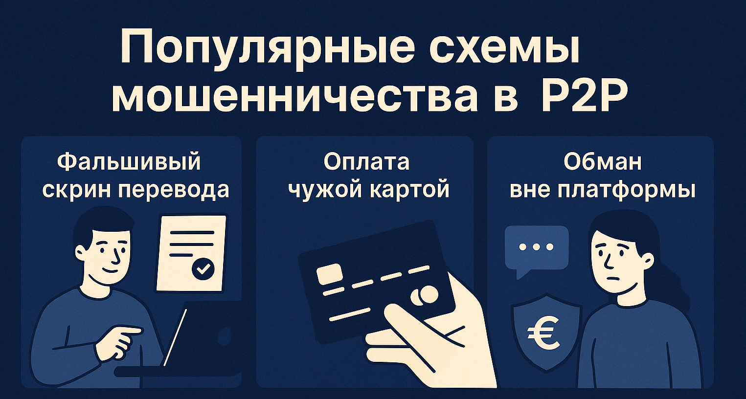 Популярные схемы мошенничества в P2P и как не попасться