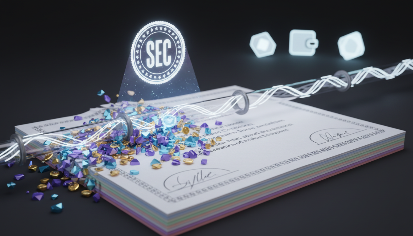 Новини - SEC затвердить виняток для токенізованих акцій