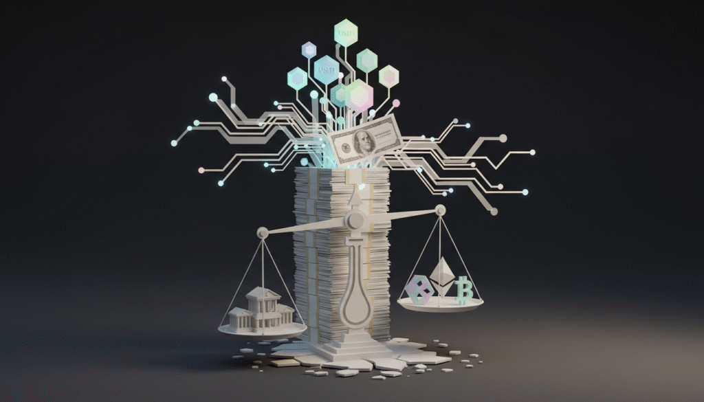 Системный риск стейблкоинов: Tether и государственный долг США