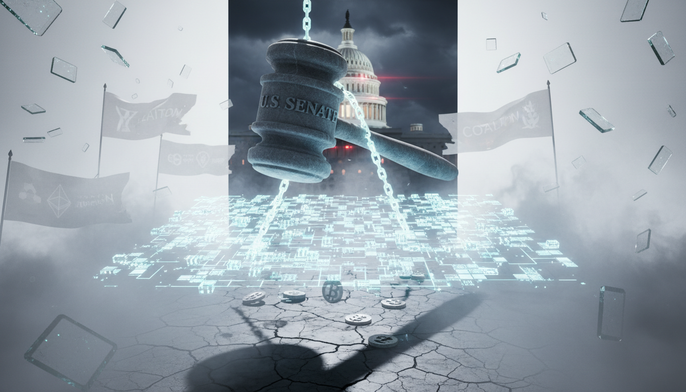 CLARITY Act столкнулся с сопротивлением: прогнозные рынки сдержанны Новости криптовалют - CLARITY Act столкнулся с сопротивлением: прогнозные рынки сдержанны