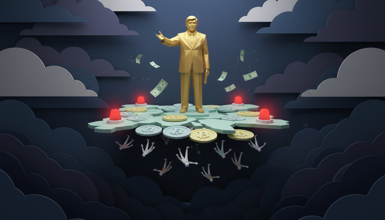 Скандал с криптодоходами Трампа: огромные потери инвесторов Новости криптовалют - Скандал с криптодоходами Трампа: огромные потери инвесторов