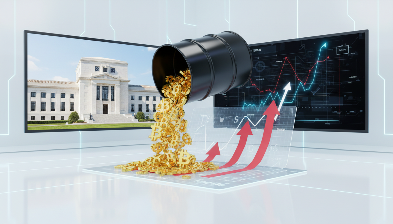 Как нефть влияет на цену Bitcoin? Новости криптовалют - Как нефть влияет на цену Bitcoin?