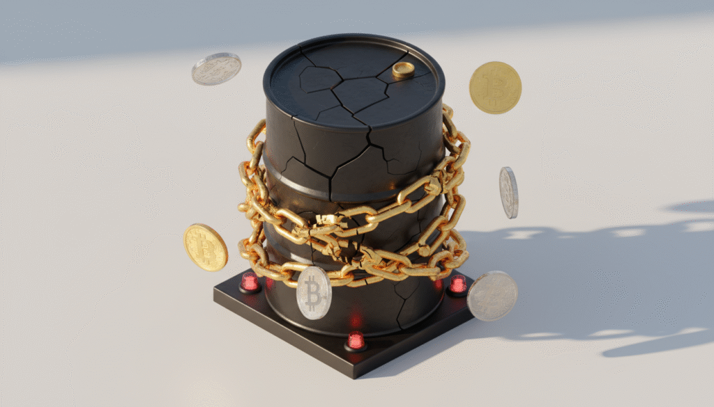 Цена биткоина под угрозой из-за роста стоимости нефти