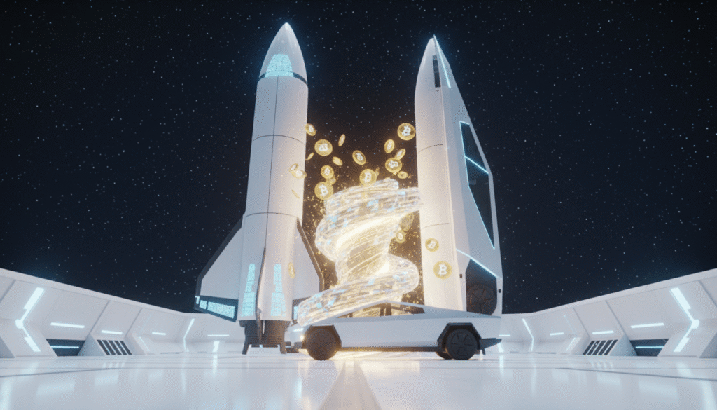 Обсуждение слияния Tesla и SpaceX: судьба 30,221 Bitcoin